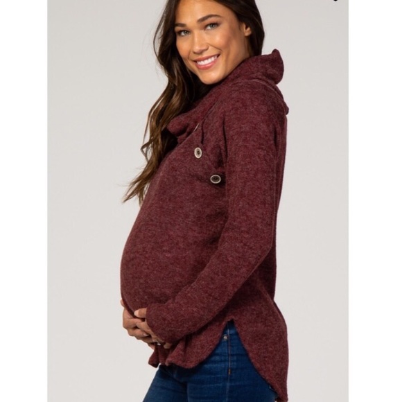 SOLD ON ♏️ercari NWT🥇HP Maternity Sweater - Picture 2 of 5